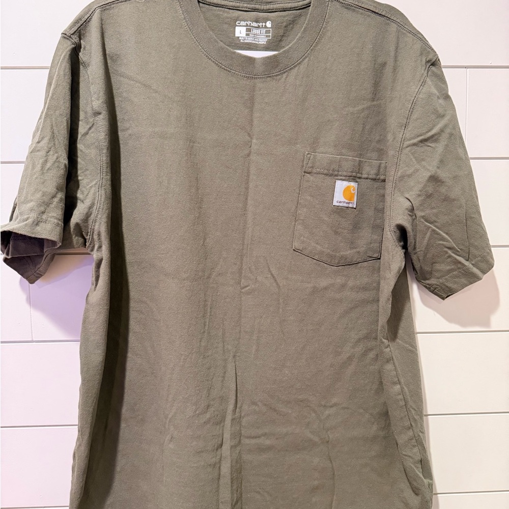Carhartt Men's Short Sleeve Tee in Olive
